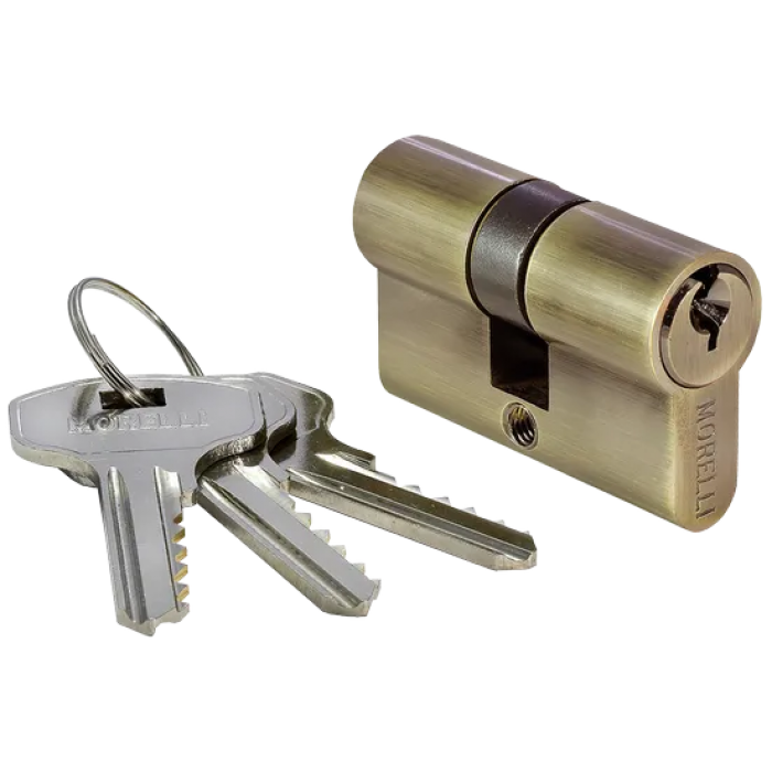 50C AB, ключевой цилиндр (50мм), цвет - античная бронза