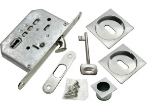 MHS-2 L AB, комплект для раздвижных дверей, цвет - античная бронза