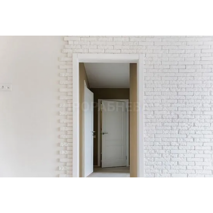 LUX-KH-ANTI BIA, накладка на евроцилиндр, цвет - белый