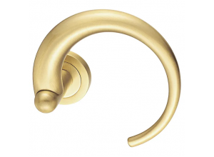 LANGOUST R2 COT, ручка дверная, цвет - глянцевый хром/золото