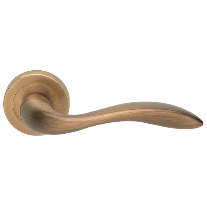 LEON R2 OBR, ручка дверная, цвет -  кофе