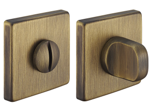 LUX-WC-S5 NIS, завертка сантехническая, цвет - матовый никель