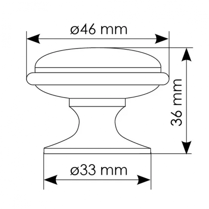 DS6 IB,  дверной ограничитель, цвет -  итальянская бронза