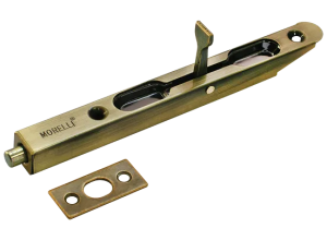 OL160 AB, шпингалет, цвет - античная бронза