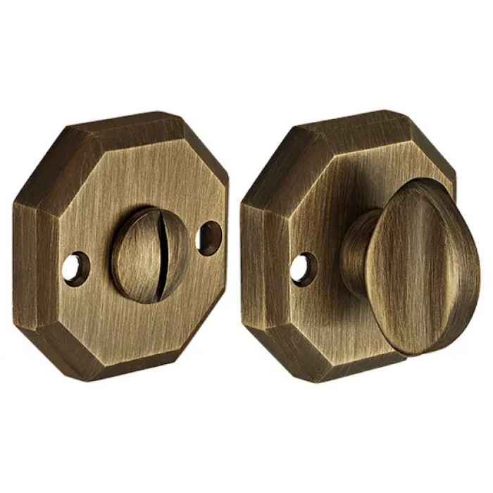 LUX-WC-Y OBR, завертка сантехническая, цвет - кофе