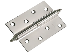 MS 100X70X2.5 R AB, Петля стальная правая, цвет-бронза