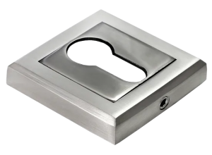 MH-KH-S BL, накладка на ключевой цилиндр, цвет - черный