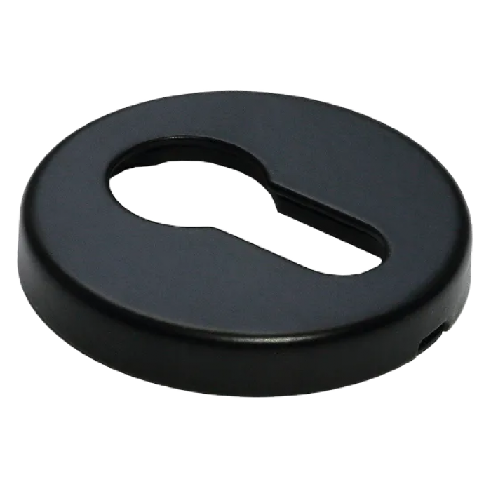 LUX-KH-R NERO, накладка на евроцилиндр, цвет - черный