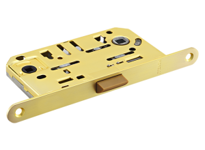 Защелка бесшумная многофункциональная, 1895P MSG,  цвет - мат. сатинированное золото