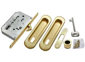 MHS150 L AB, комплект для раздвижных дверей, цвет - античная бронза