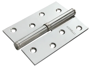 MSD 100X70X2.5 AB L, петля стальная левая, цвет - бронза