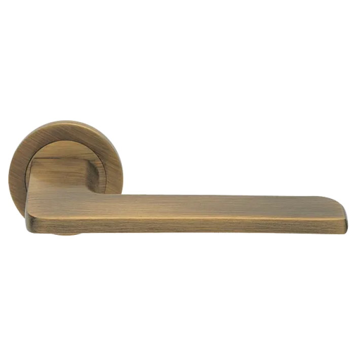 ROCK R1 OBR, ручка дверная, цвет -  кофе