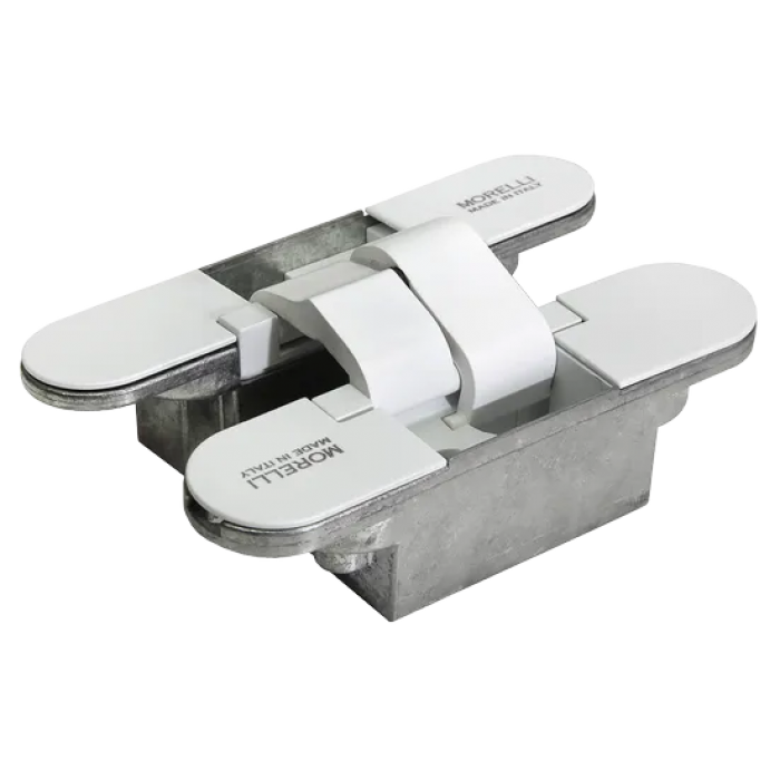 HH-18 W, скрытая петля, цвет - белый