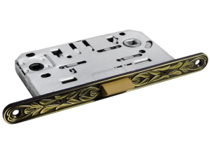 1895P-U IB, защелка бесшумная многофункциональная, цвет - итальянская бронза