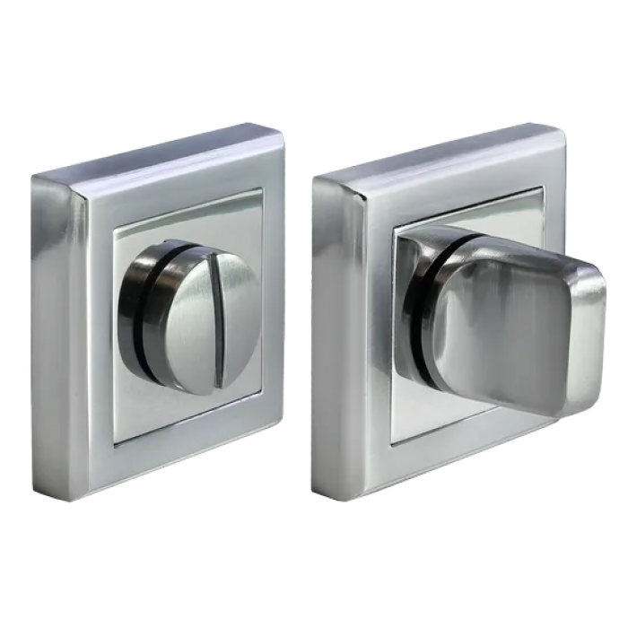 MH-WC-S SC/CP, завёртка сантехническая, цвет - мат.хром/хром