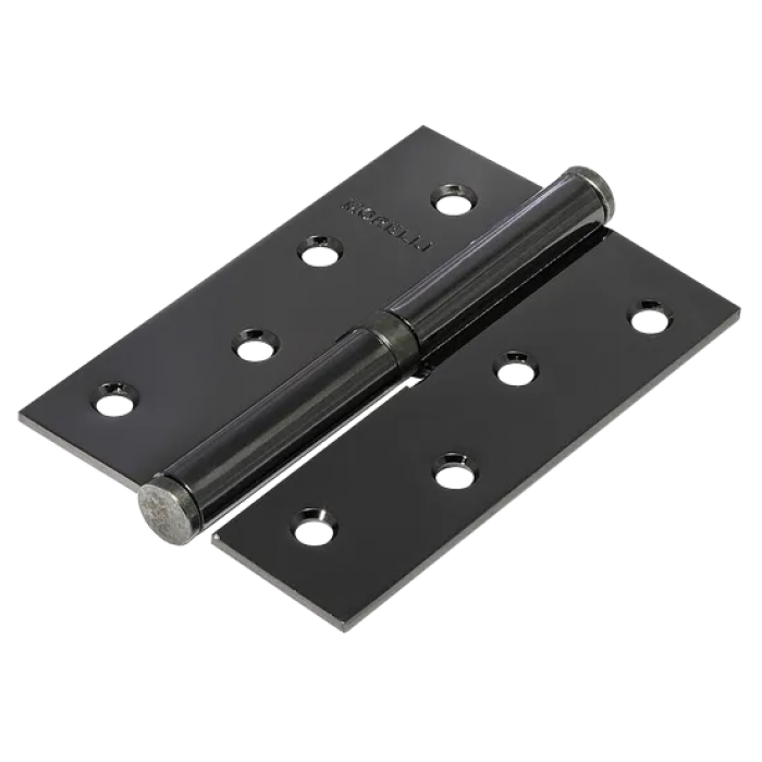 MSD 100X70X2.5 BN R, петля стальная правая, цвет - черный никель