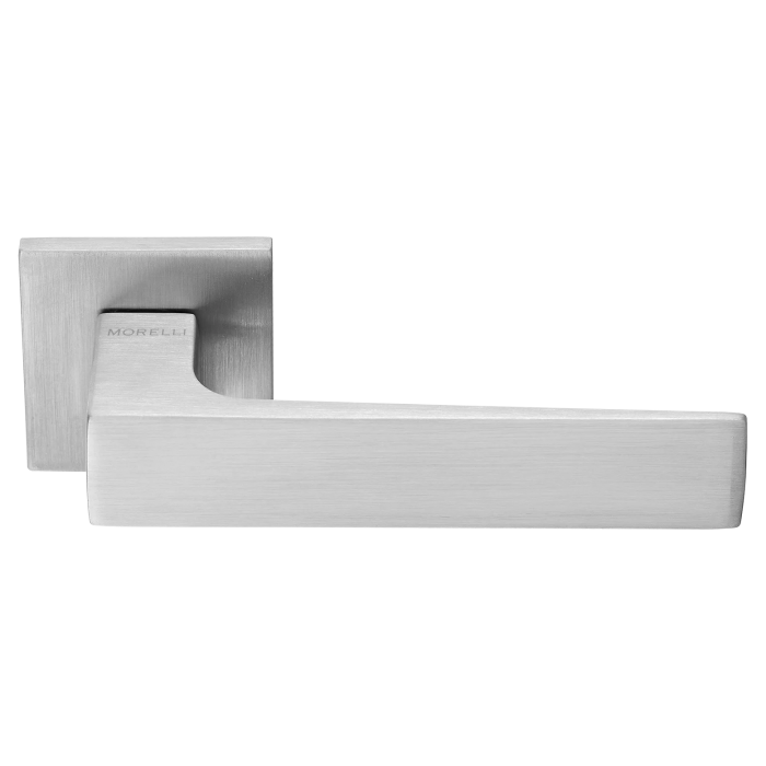 MIRA, ручка дверная на квадратной розетке MH-54-S6 SC, цвет - матовый хром