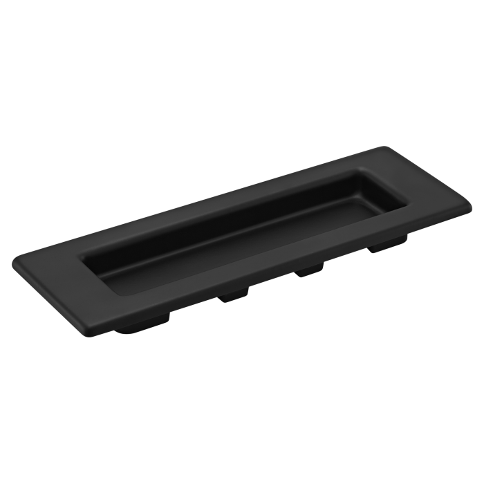 MHS153 BL, ручка для раздвижных дверей, цвет - черный