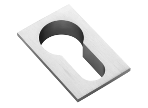 LUX-KH-SM BIA, накладка на евроцилиндр, цвет - белый