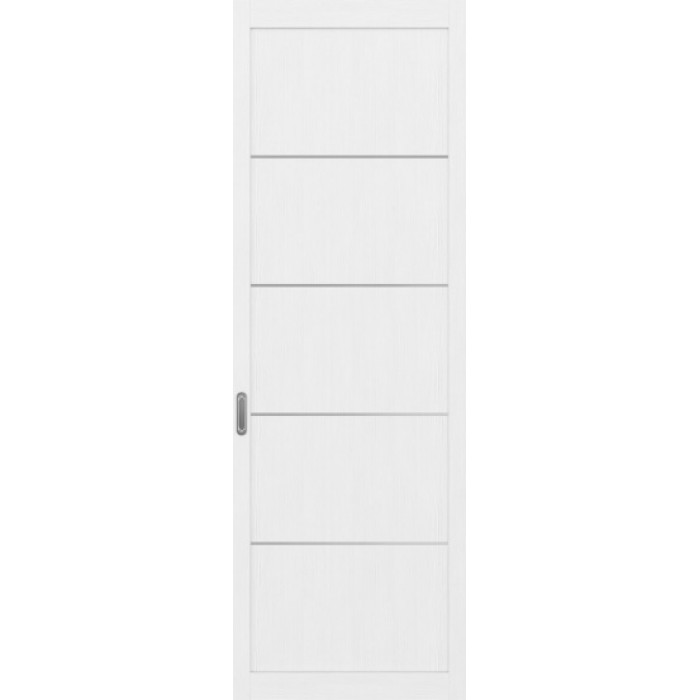 -Перегородка 101АПП.11111 Белый лёд/молдинг хром