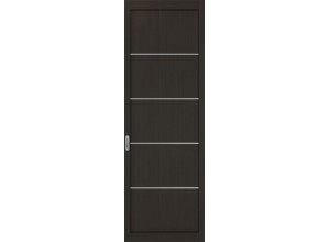 Перегородка 101АПП.11111 Антрацит/молдинг хром