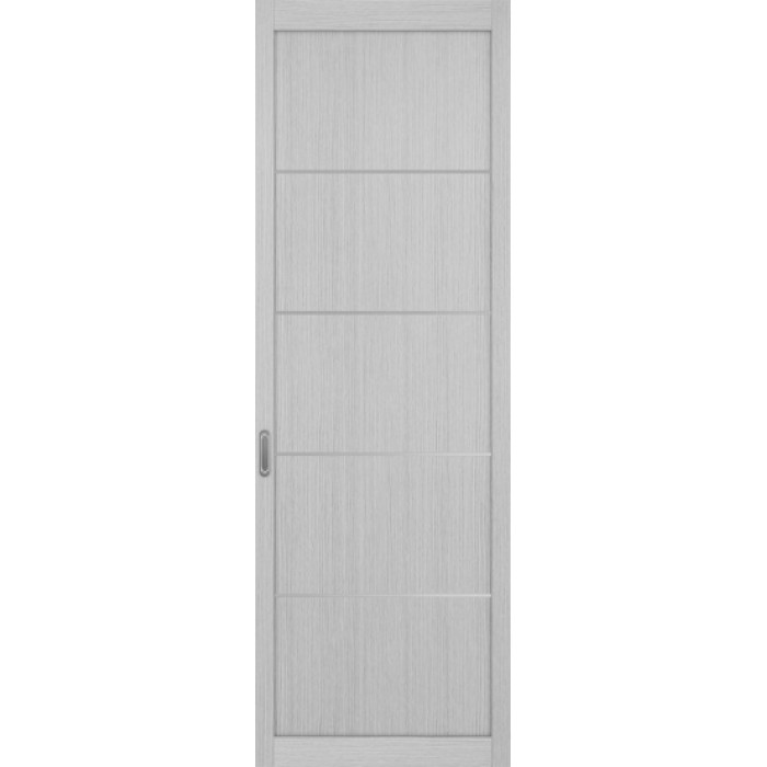 -Перегородка 101АПП.11111 Дуб серый/молдинг хром