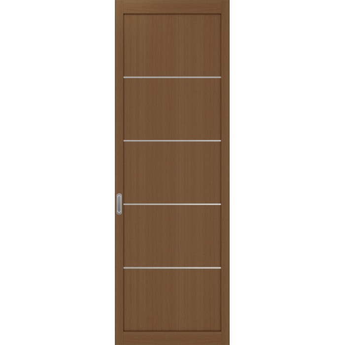 -Перегородка 101АПП.11111 Орех/молдинг хром