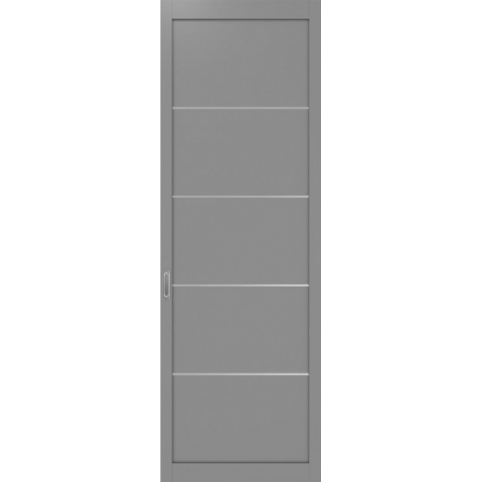 -Перегородка 101АПП.11111 Серый/молдинг хром