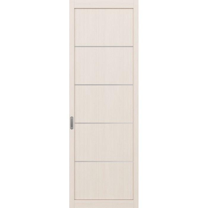 -Перегородка 101АПП.11111 Ясень перламутровый/молдинг хром