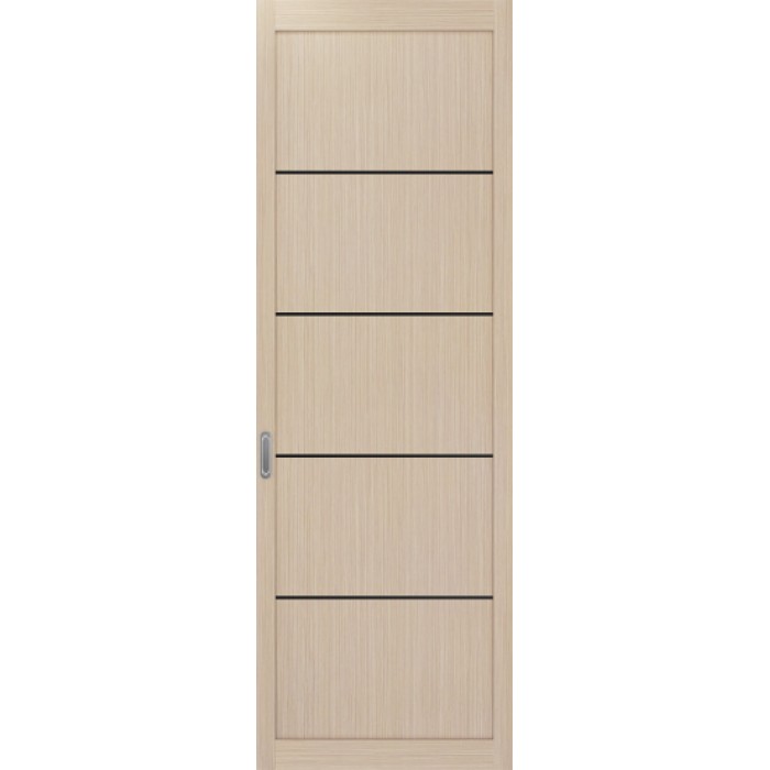 -Перегородка 101АПП.11111 Дуб беленый/молдинг чёрный