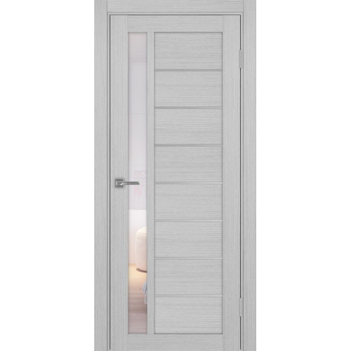 -Турин 554АПП.21 Дуб серый/молдинг хром