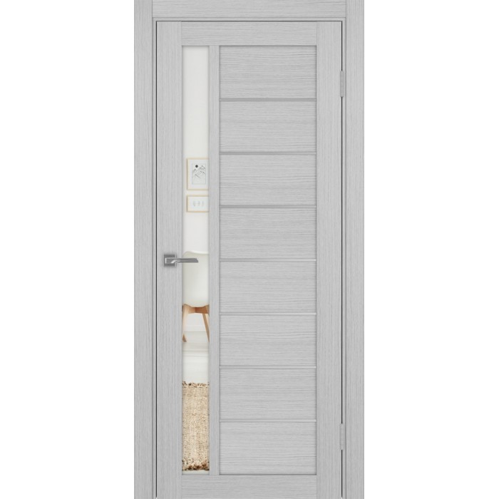 -Турин 554АПП.21 Дуб серый/молдинг хром