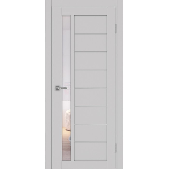 -Турин 554АПП.21 Пепельный/молдинг хром