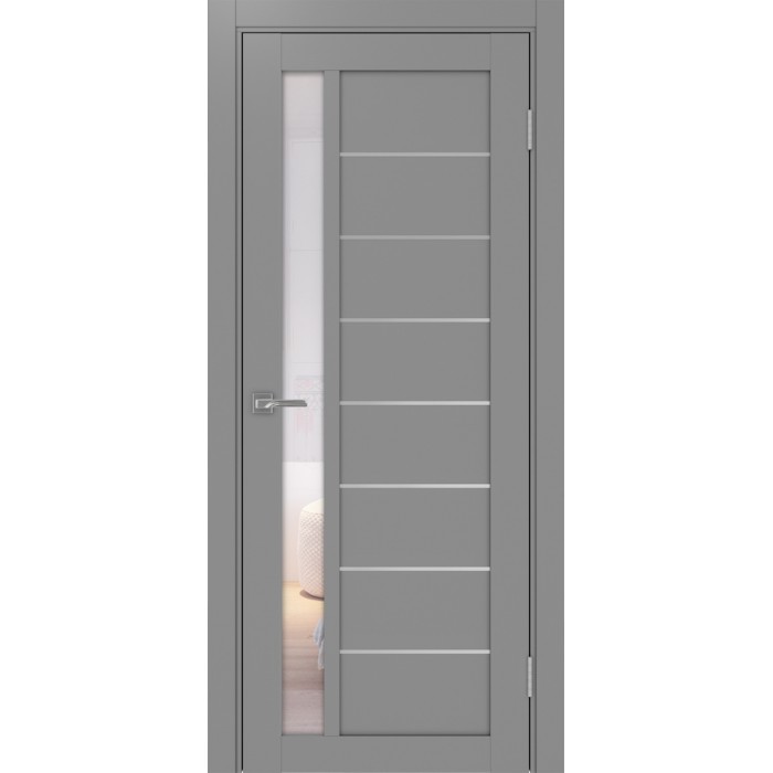 -Турин 554АПП.21 Серый/молдинг хром