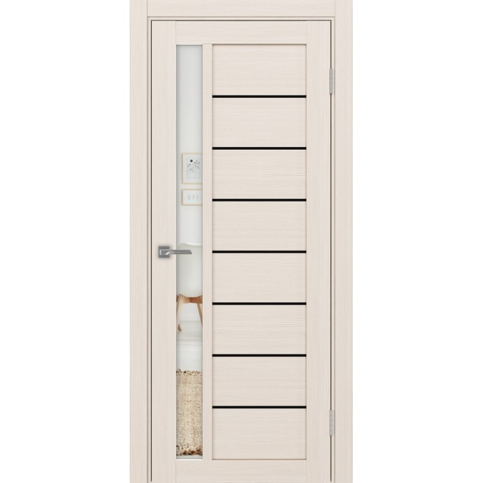 -Турин 554АПП.21 Ясень перламутровый/молдинг хром