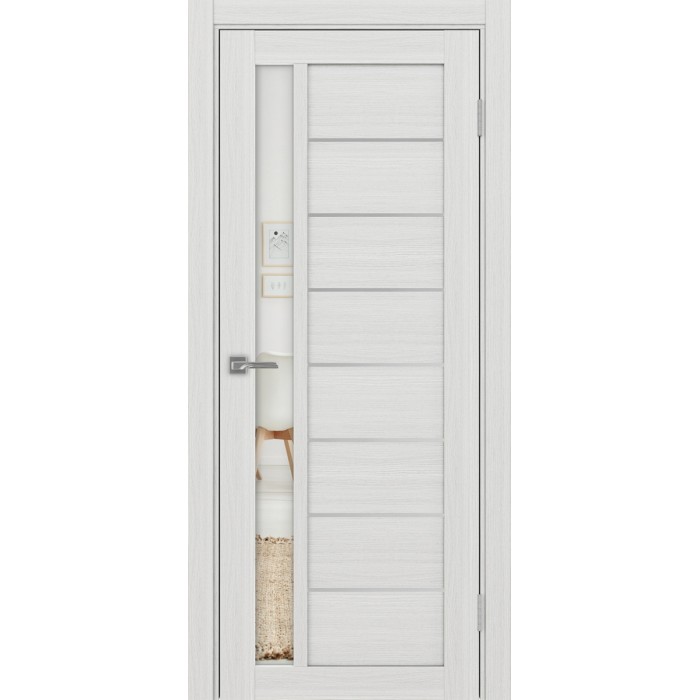 -Турин 554АПП.21 Ясень серебристый/молдинг хром