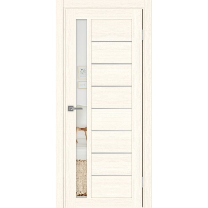 -Турин 554АПП.21 Ясень светлый/молдинг хром