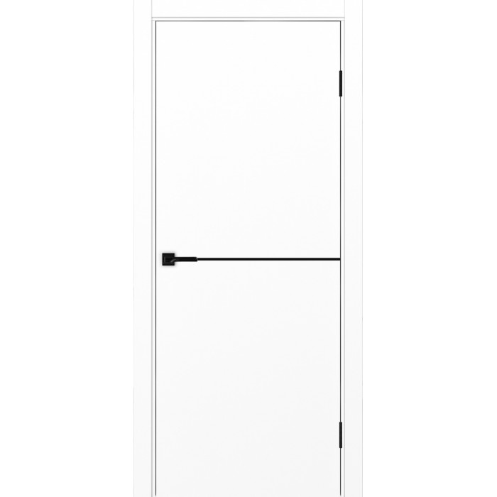 -Неаполь 202 Белый снежный/молдинг чёрный