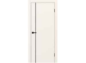 Неаполь 204 Белый снежный/молдинг чёрный