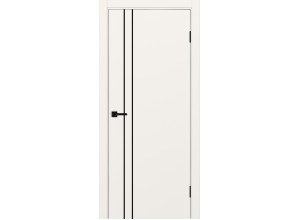 Неаполь 205 Белый снежный/молдинг чёрный