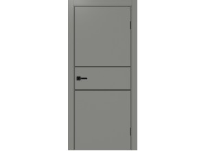 Неаполь 203 Серый/молдинг чёрный