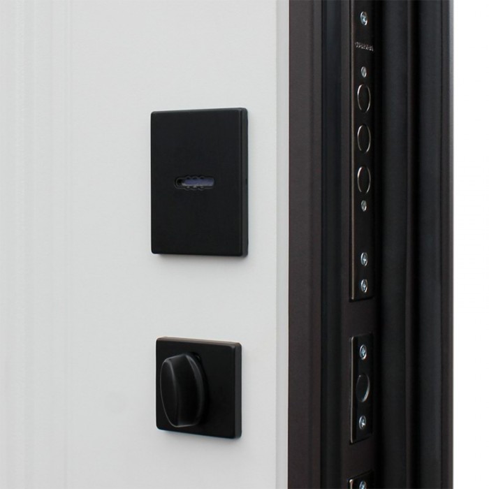 -Стальная дверь Тундра с окном (терморазрыв 3к)