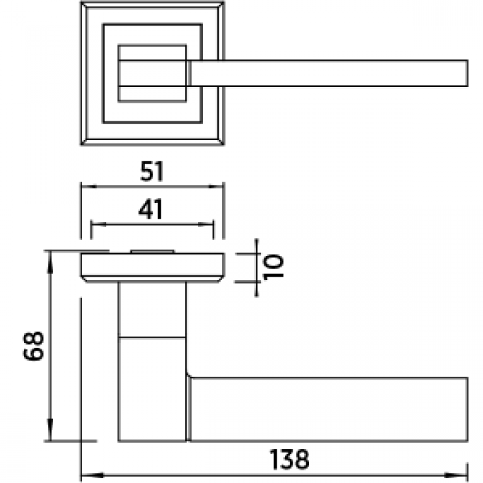 TORRE A-52-30 CHROME/S.CHROME