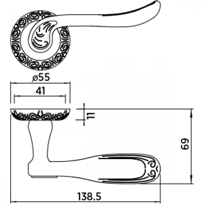 ANTIGO A-39-20 ANT.BRONZE