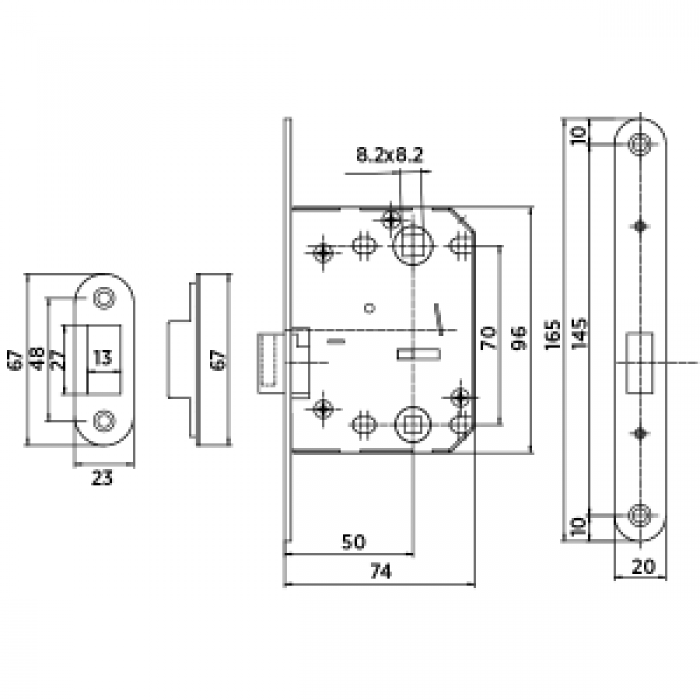 MAG 50/70 ANT.BRONZE/COFFEE