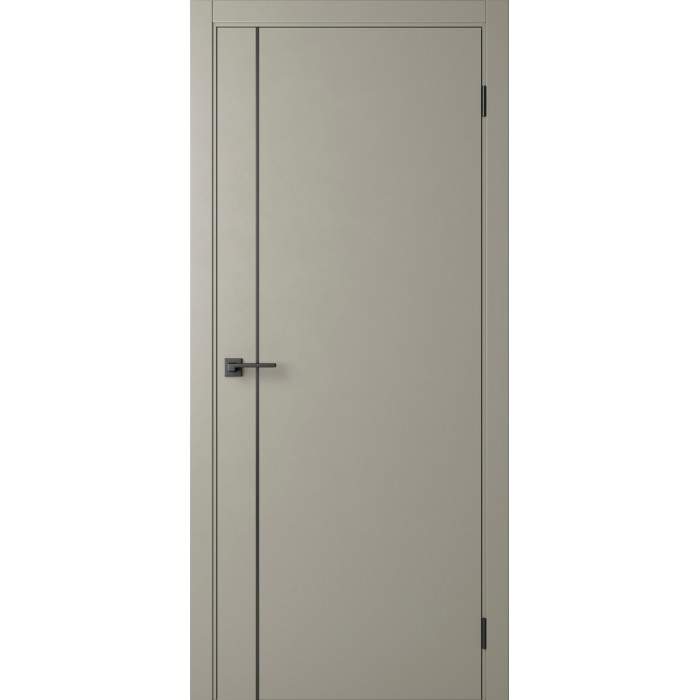 Familydoors-Centro-1 Pink Smoke (Alum Black)