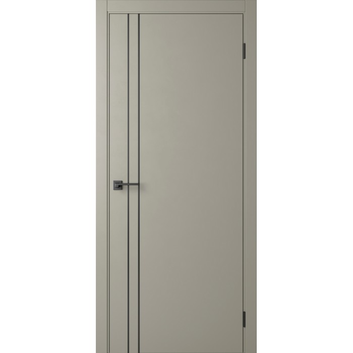 Familydoors-Centro-2 Pink Smoke (Alum Black)