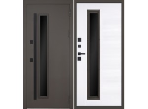 Стальная дверь Barone с окном (терморазрыв 3к)