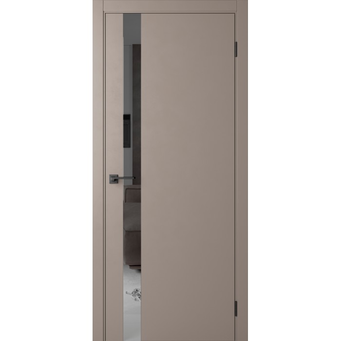 FamilyDoors-Eclipt Cream (Black glass)