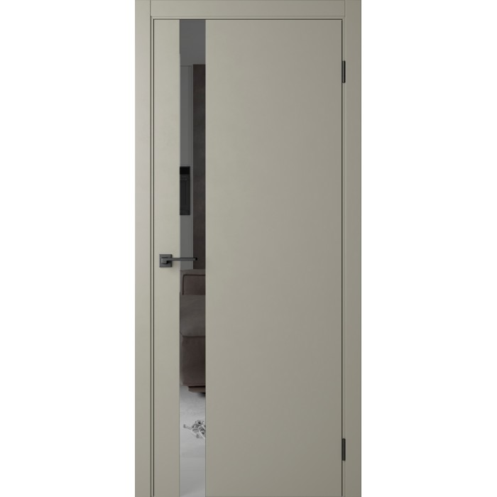 Familydoors-Eclipt Pink Smoke (Black glass)